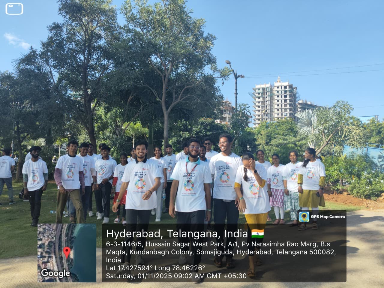 Youth & IT SDG Walk-2047  01.11.2025 - 12